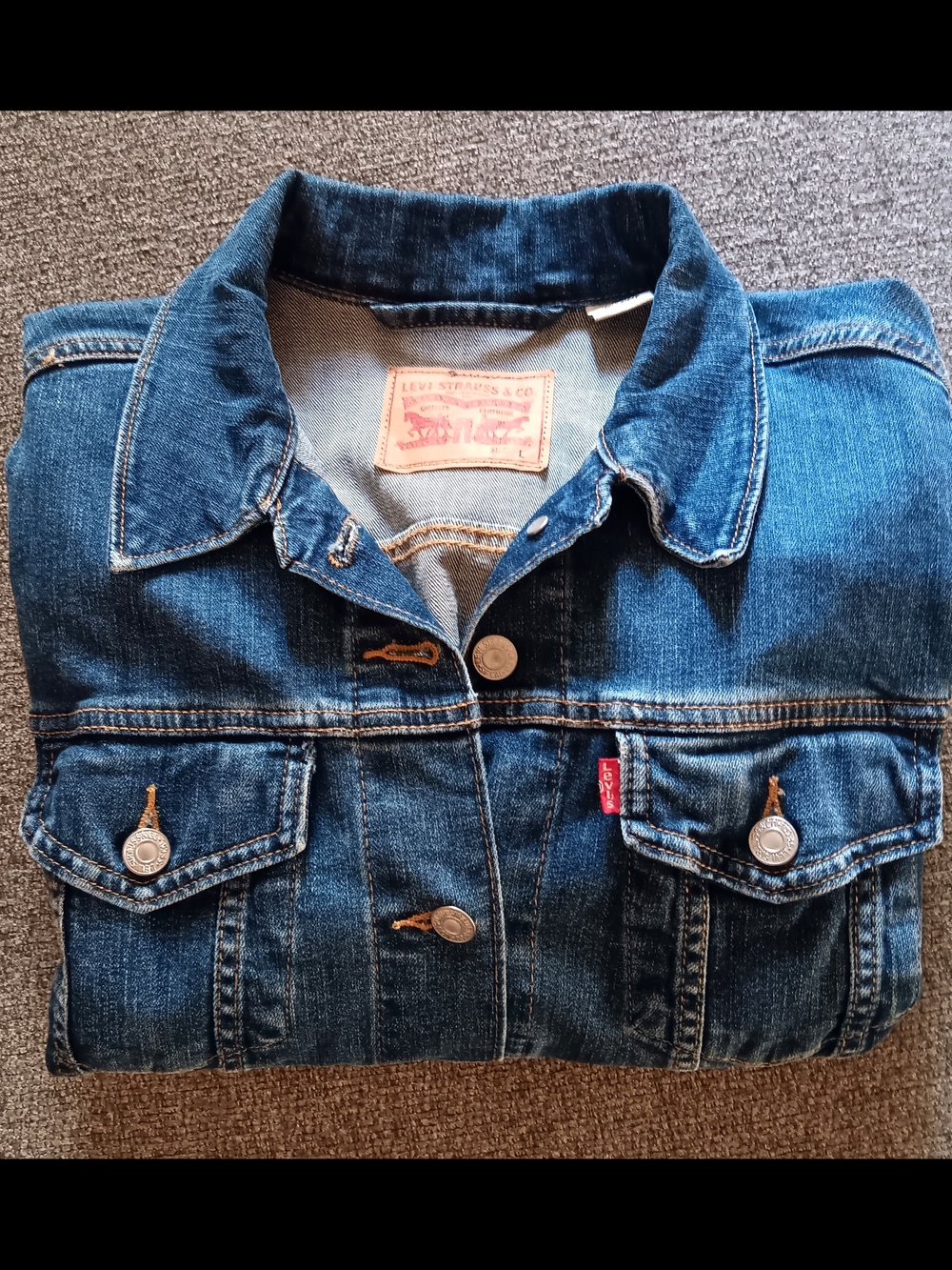 Levi's Blue Denim Jean Jacket
